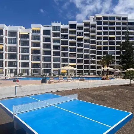 Beach And Pool In * Playa de las Americas (Tenerife)